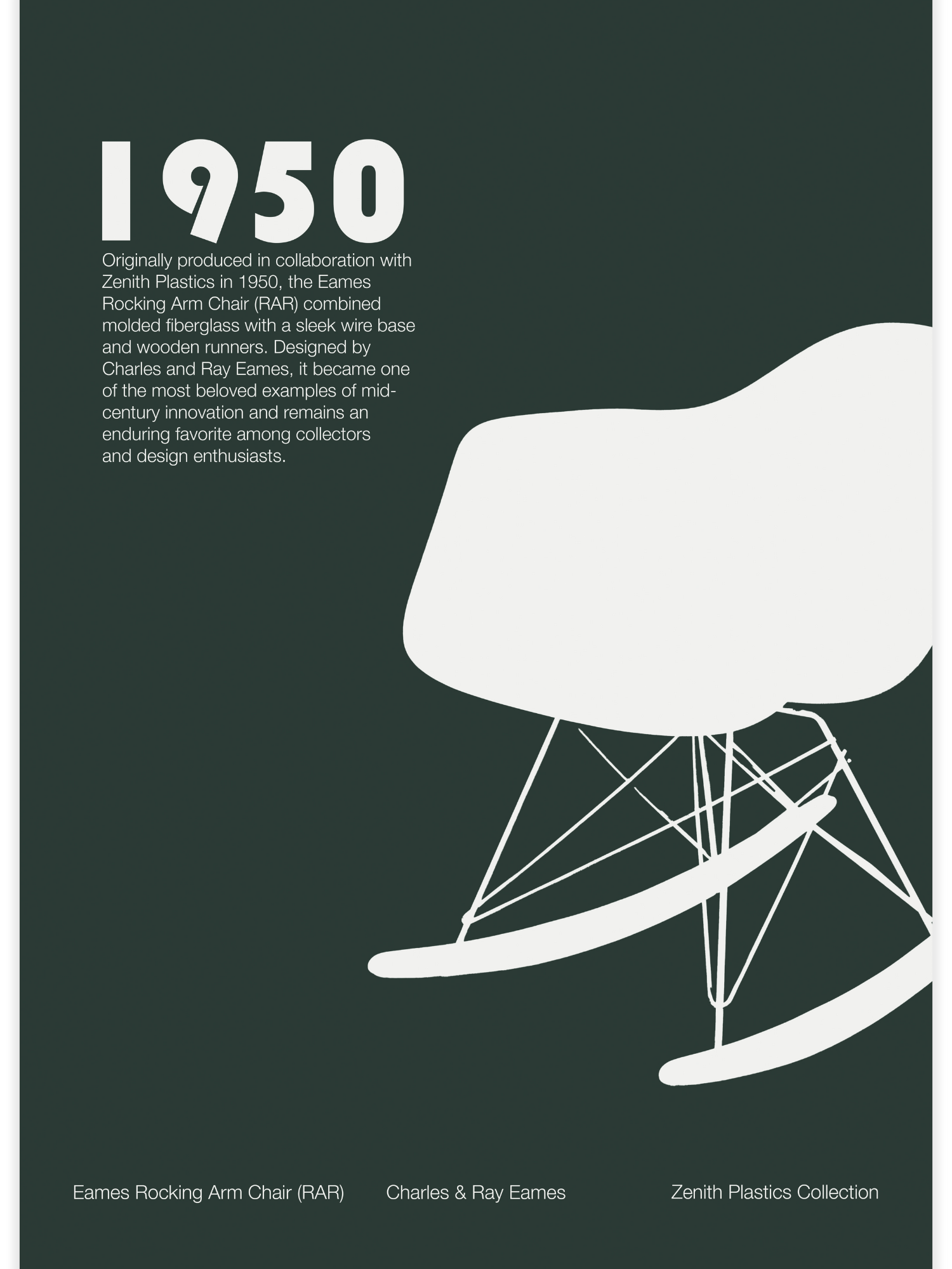 Eames Rocking Arm Chair