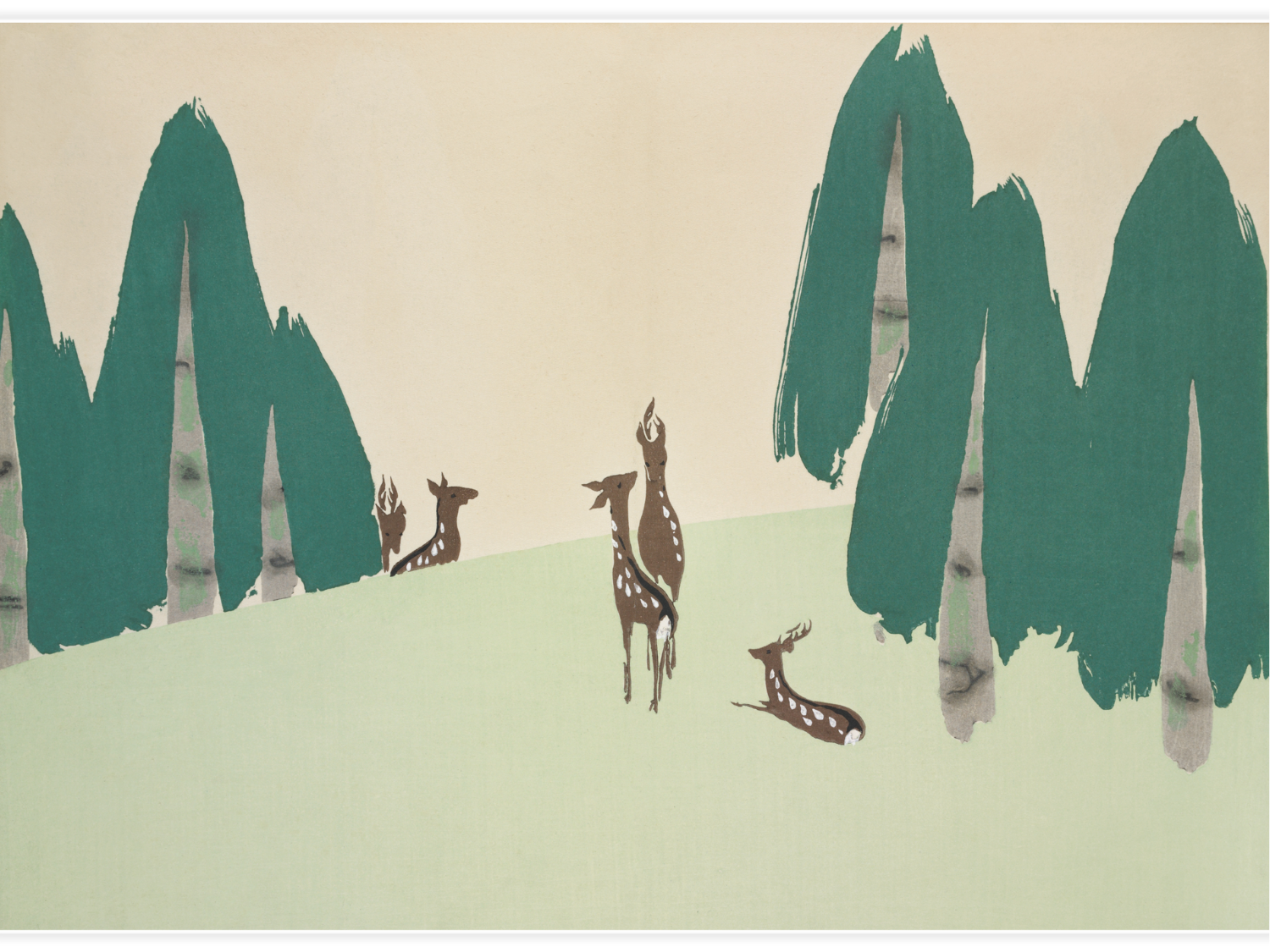 Deer from Momoyogusa
