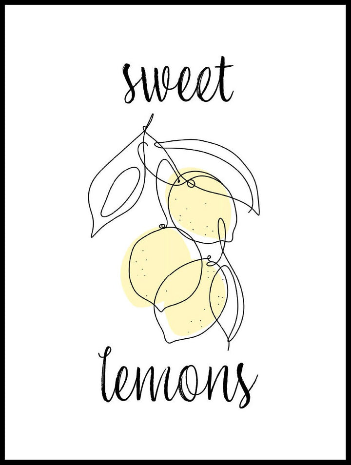 Sweet Lemons Poster