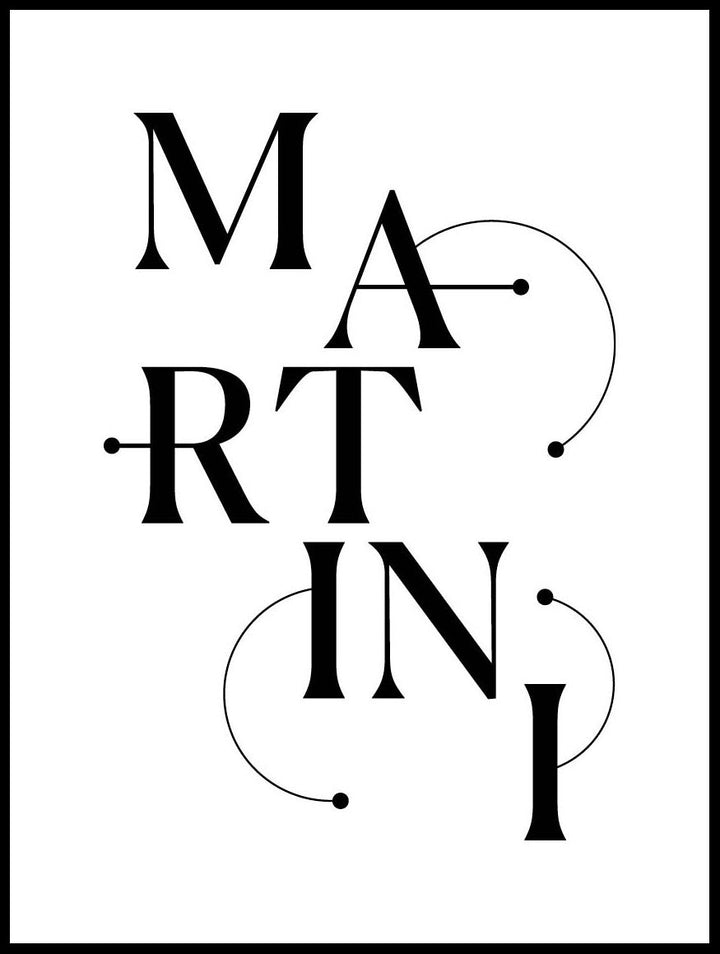 Martini Poster