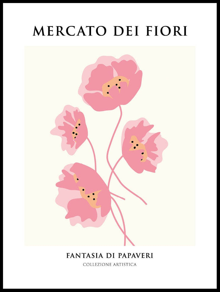 Fantasia Di Papaveri Poster