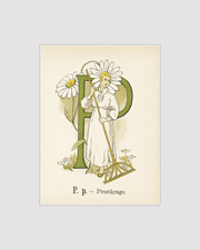 Prinsarnes blomsteralfabet - P
