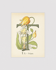 Prinsarnes blomsteralfabet - T