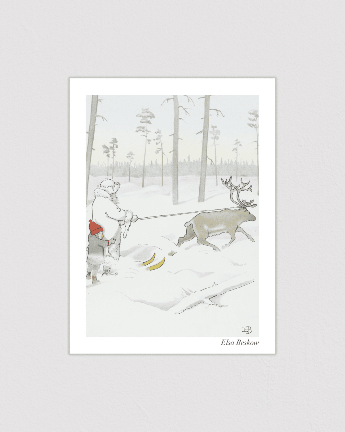 Olles Skidfärd - Farbror Rimfrost och en ren
