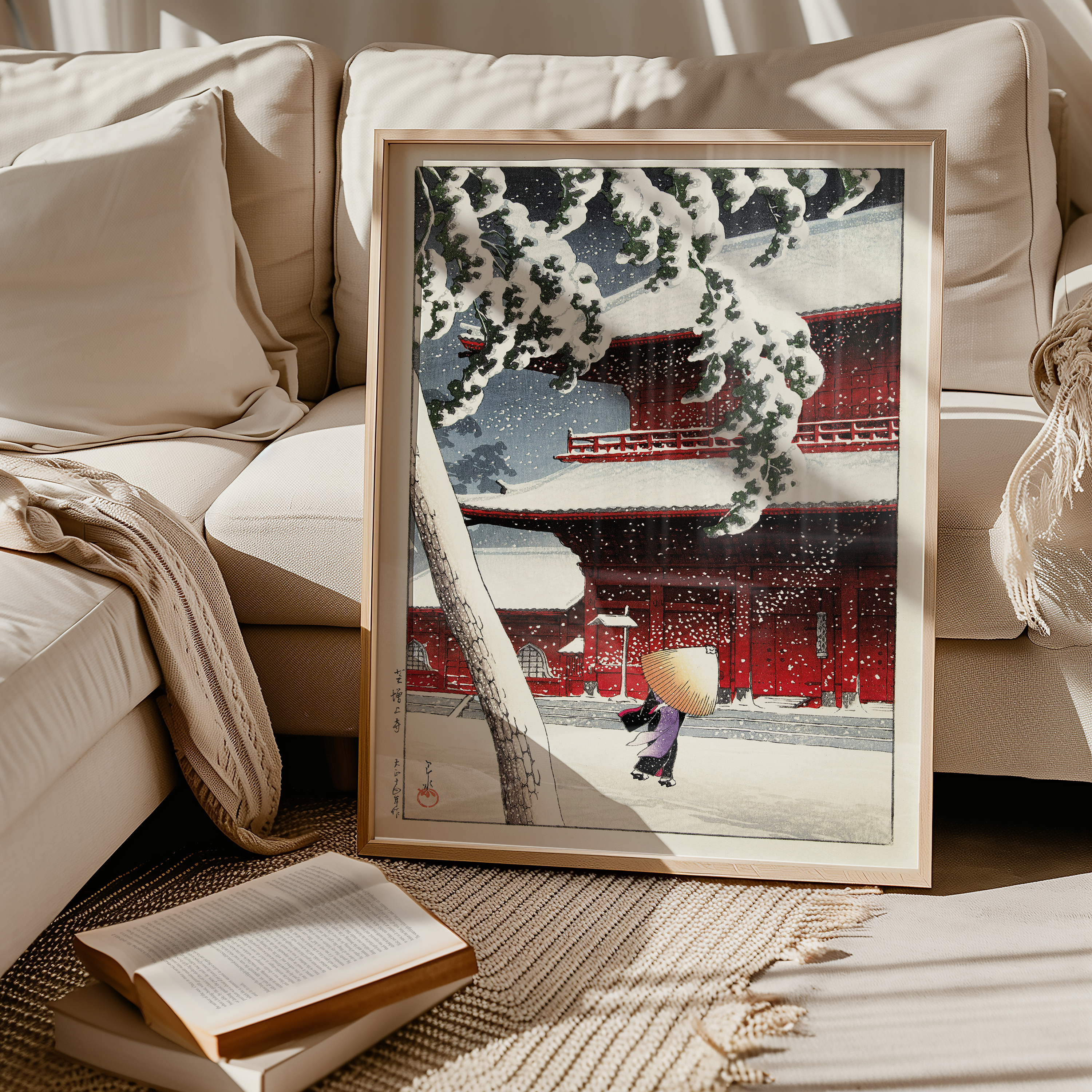 Het Zojo heiligdom in Shiba