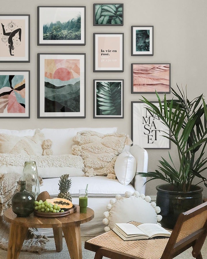 Tropical Living Room Gallery Wall Art.jpg